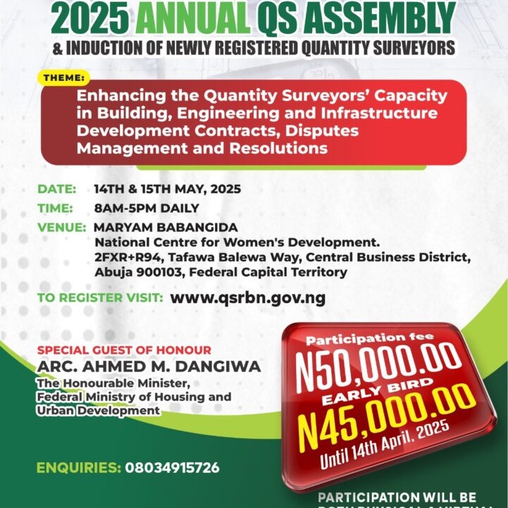 Quantity Surveyors Registration Board of Nigeria (QSRBN)